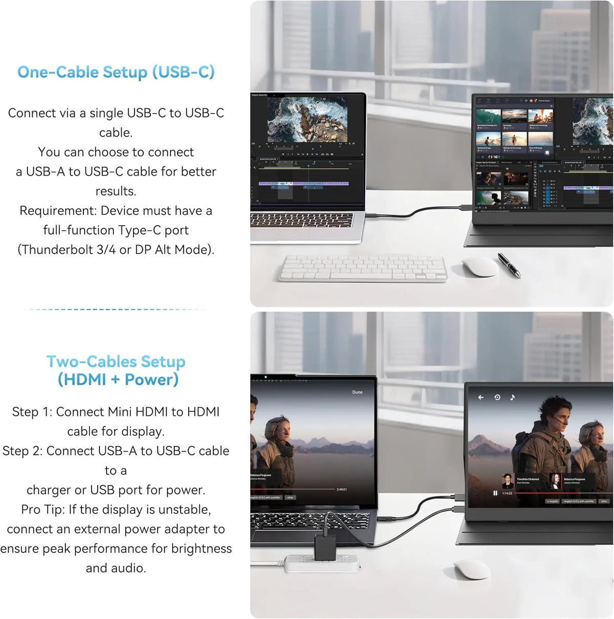 Monitor Clearer Everyday Viewing