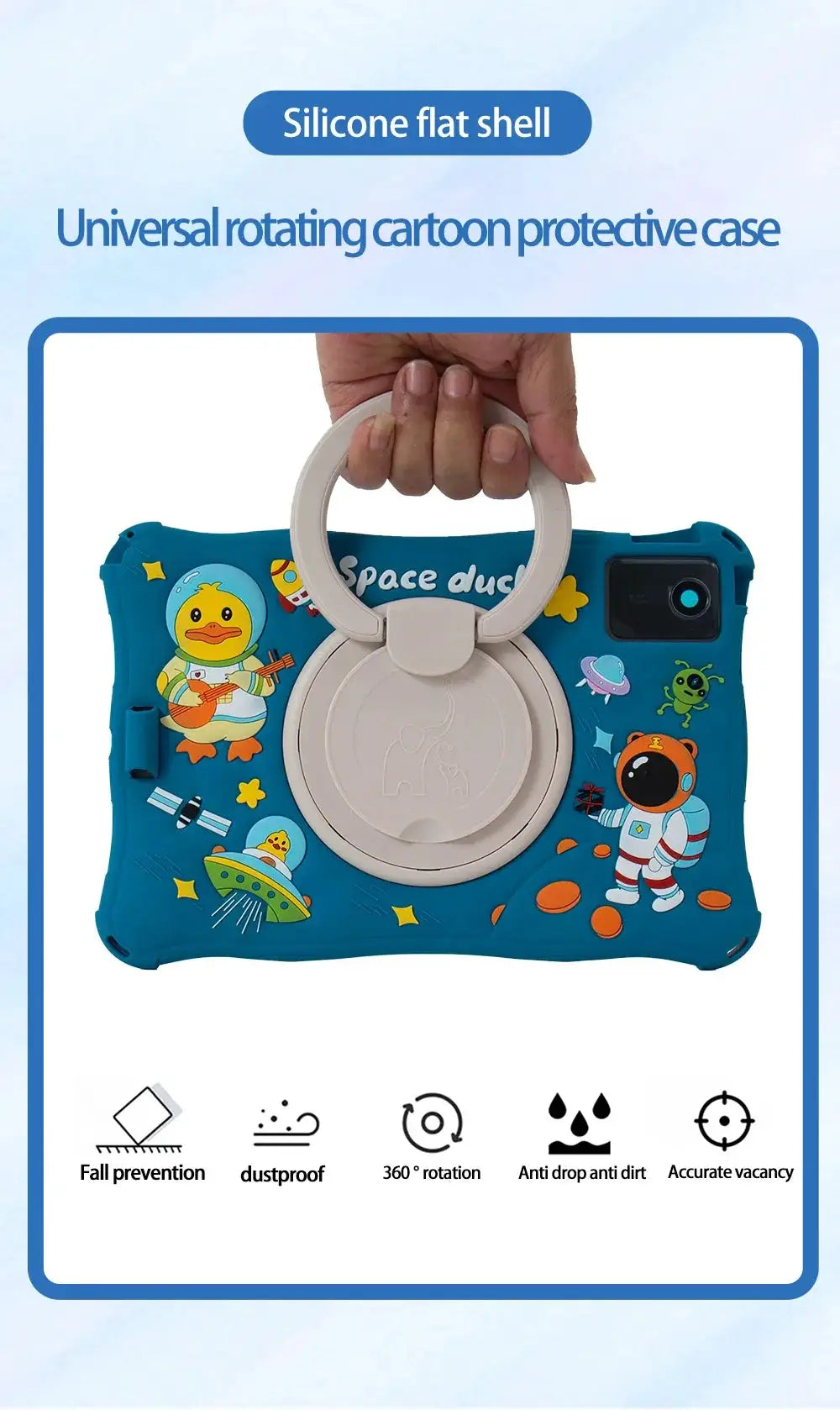 Rugged Kids Tablet Case with Stand — product view 11