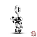 Sterling Silver Heels Lipstick Camera
