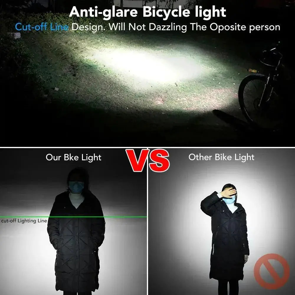 Newboler Front Bike Light USB Charging For Night Rides
