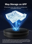 ABIR X6 Robot Vacuum Cleaner with 6000PA Suction