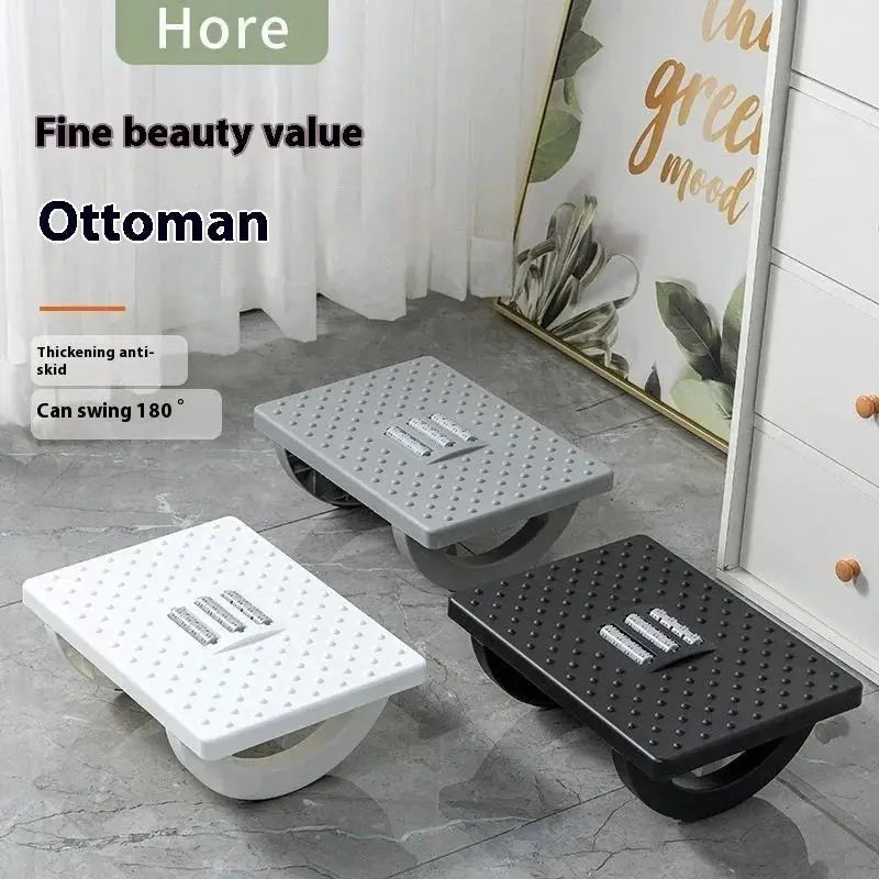 Portable Under Desk Foot Rest Ergonomic Foot Stool - OurLum.com