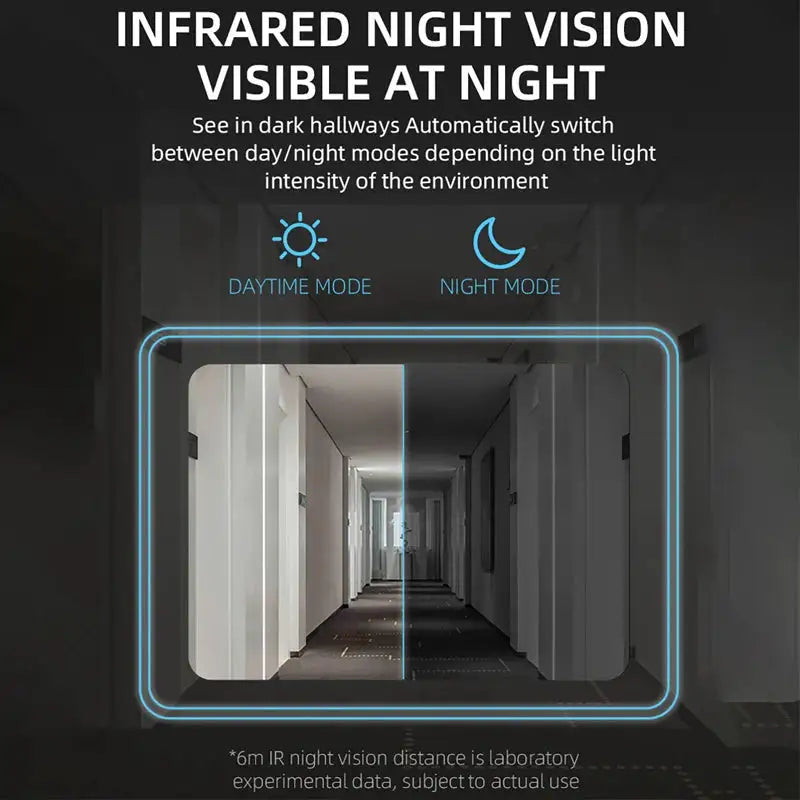 Waterproof Outdoor Wireless Doorbell with Solar Cover Camera WiFi Digital Door Peepholes Smart Home Intercom Video Eye Ring Bell