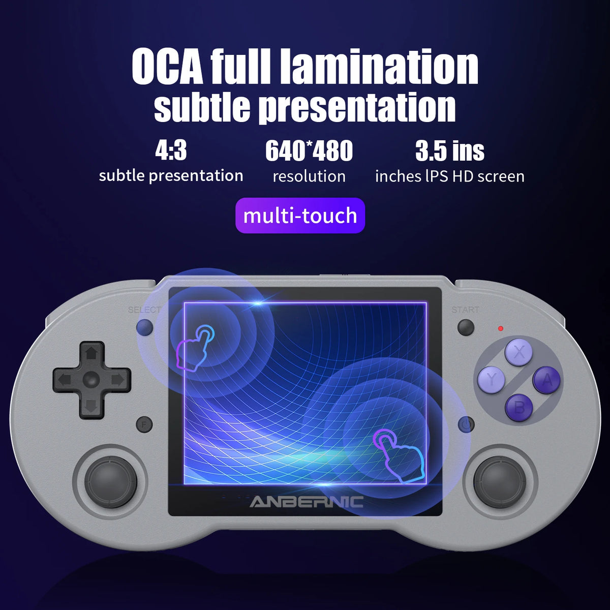 ANBERNIC Handheld Game Console Linux System Chip Support WiFi — product view 2