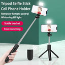 Extendable Selfie Stick Tripod Phone Tripod for Group Selfies