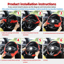 Steering Wheel Cover - Refined Carbon Texture