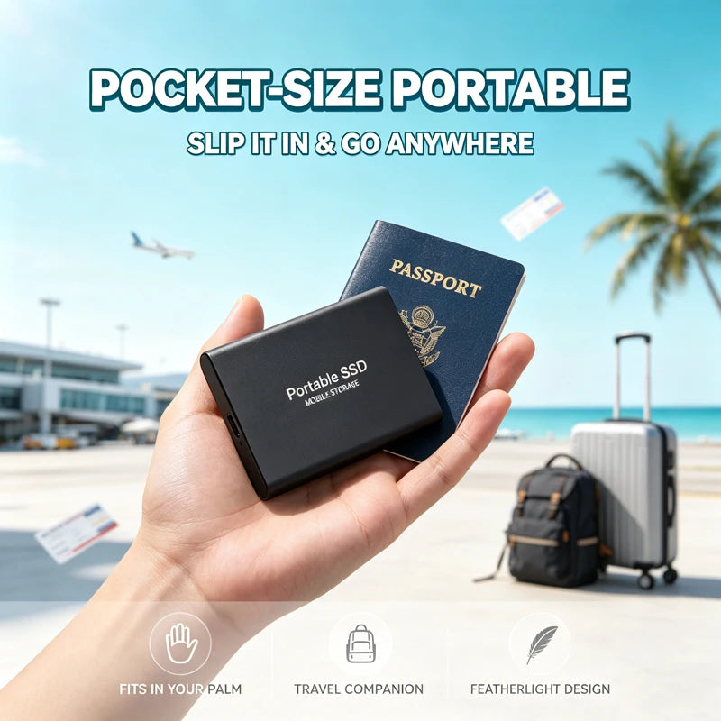 Storage External SSD Drive