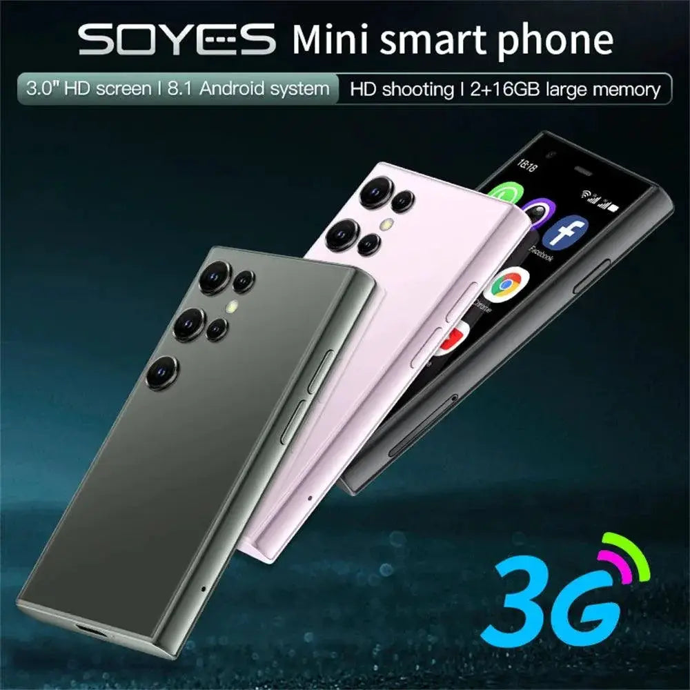 SOYES S23 Mini Smartphone 3.0 Inch Display 16GB Storage
