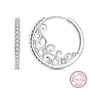 Charm Double Hoop Earrings