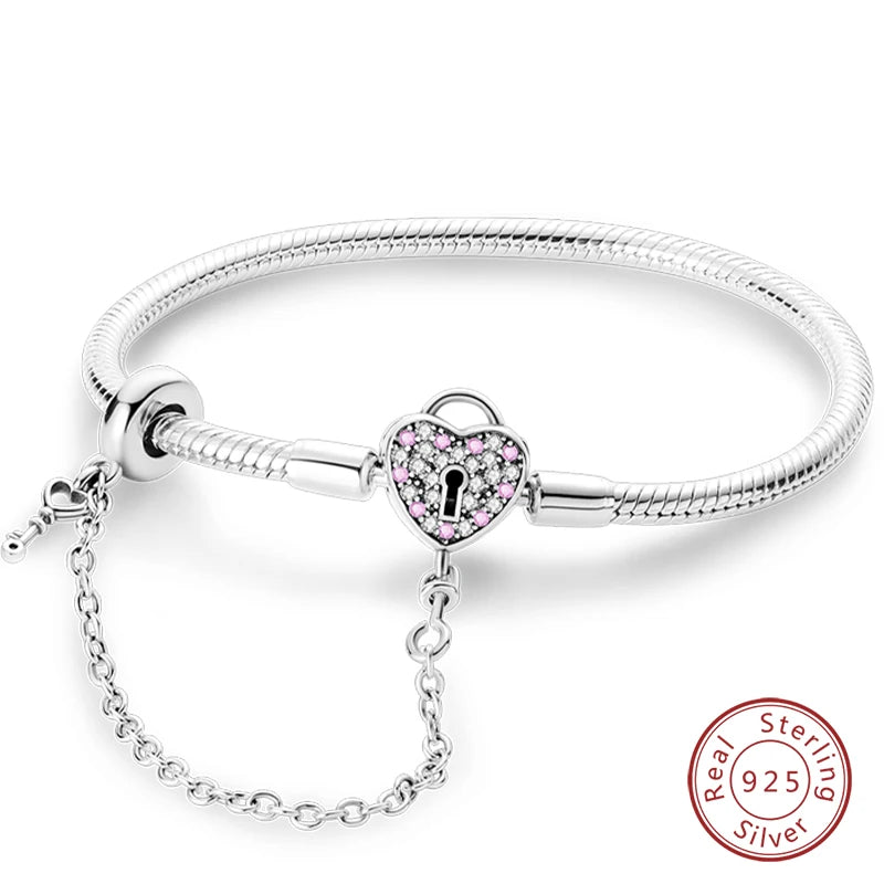 Sterling Silver Heart Shaped Series