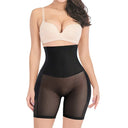 High Waist Padded Butt Lifter Shorts Tummy Control Shapewear
