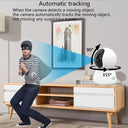 Tuya Smart HD Indoor Security Camera with Night Vision Features
