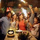 Crystal Ball Lamp With Galaxy Projection