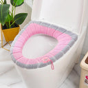 Winter Comfort Bidet Set: Soft Antibacterial Toilet Cover