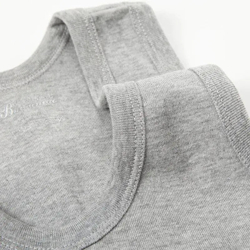 Men's Casual Cotton Tank Top Fitness Vest For Workout