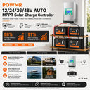 PowMr MPPT Solar Charge Controller 12V