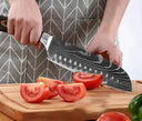 Razor Sharp Damascus Knife Set for Chefs