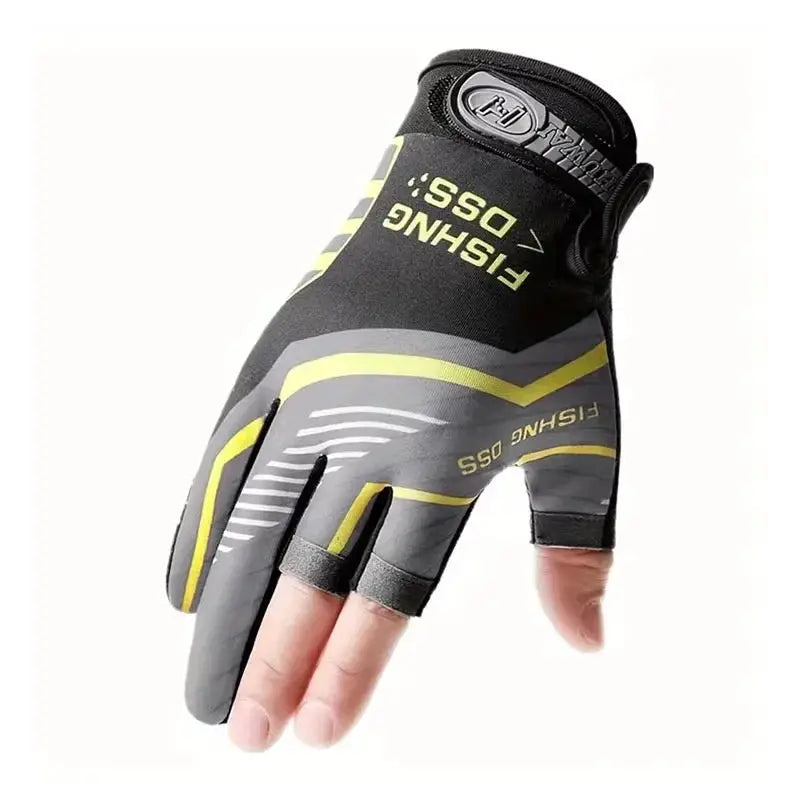Anti Slip Fishing Gloves Wear Resistant Outdoor Summer
