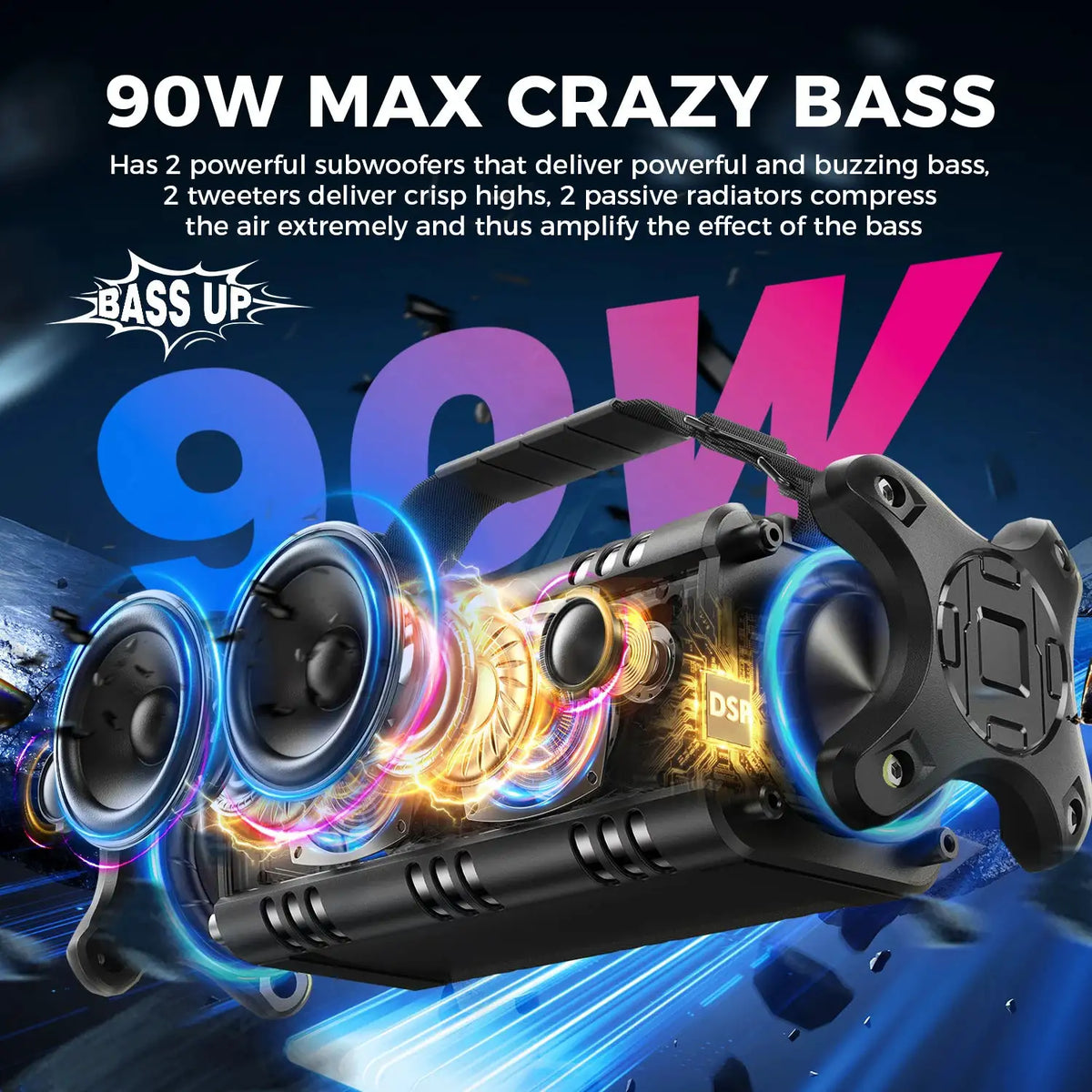 True Portable Waterproof Speaker — product image 4