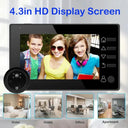 Smart Video Doorviewer Monitor Secure Home Now
