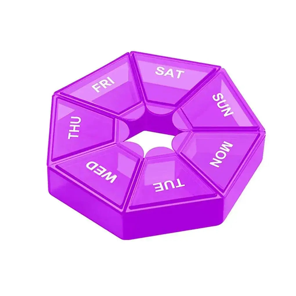 Pill Case with Date Reminder for Travel — product view