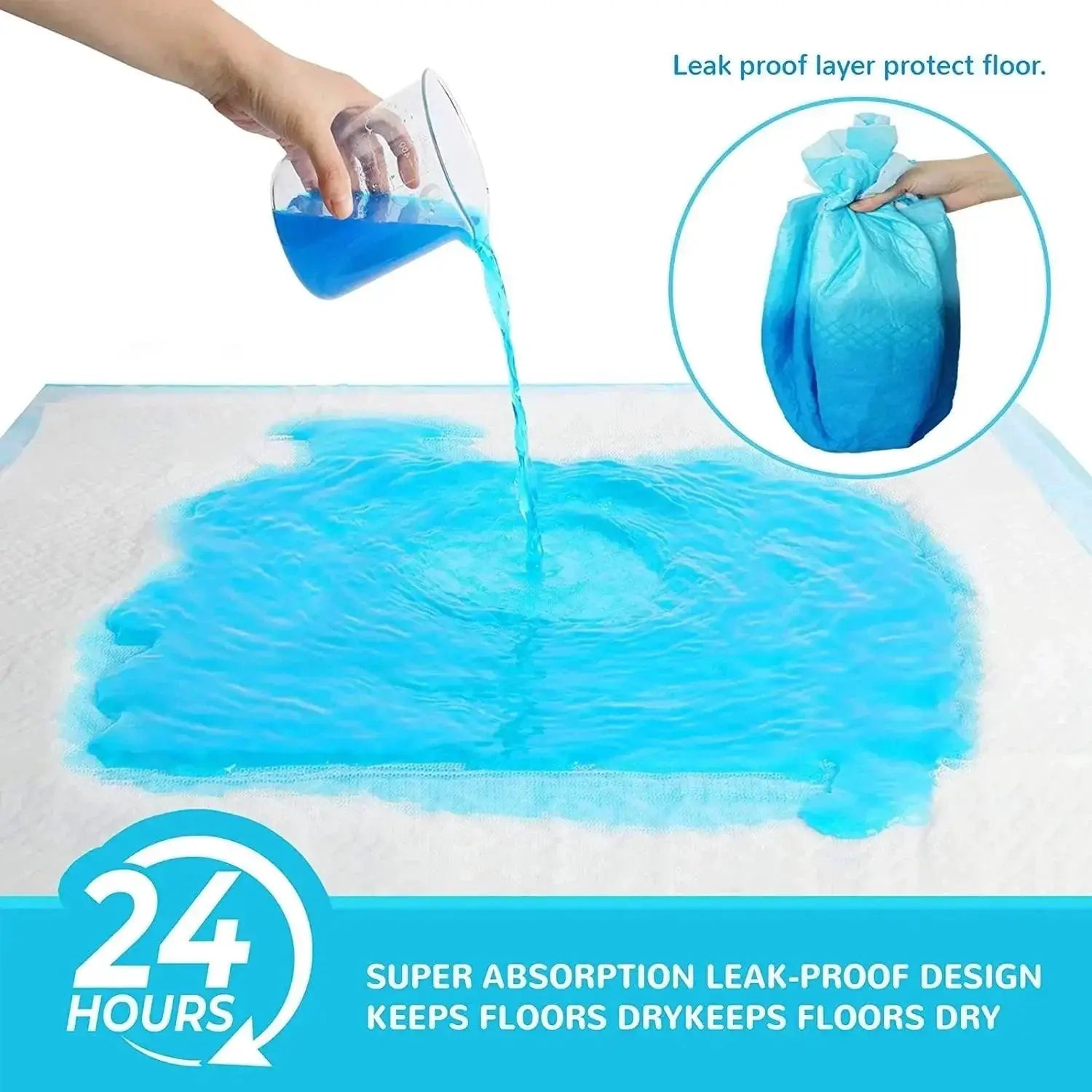 Super Absorbent Pet Training Pads Quick Dry Disposable Mat