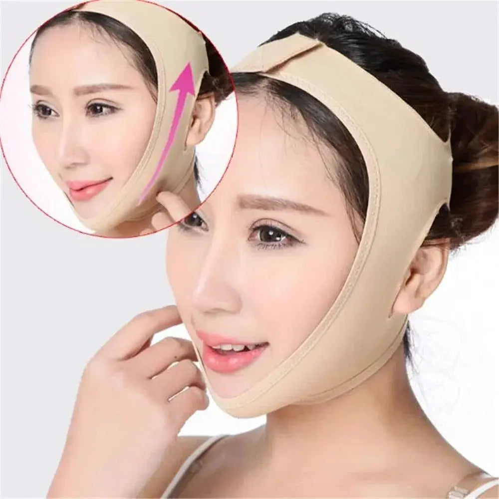 V Line Face Shaper Elastic Slimming Bandage For Contours
