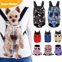 Ventilated Mesh Pet Backpack Ideal Carrier for Hiking Outings