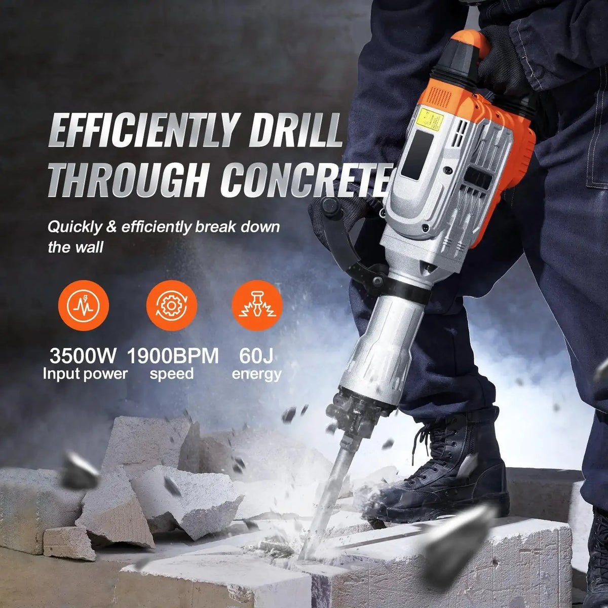 Electric Demolition Jack Hammer — product image 2