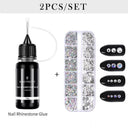 Nail Art Rhinestone Adhesive Precision UV Glue for Nails