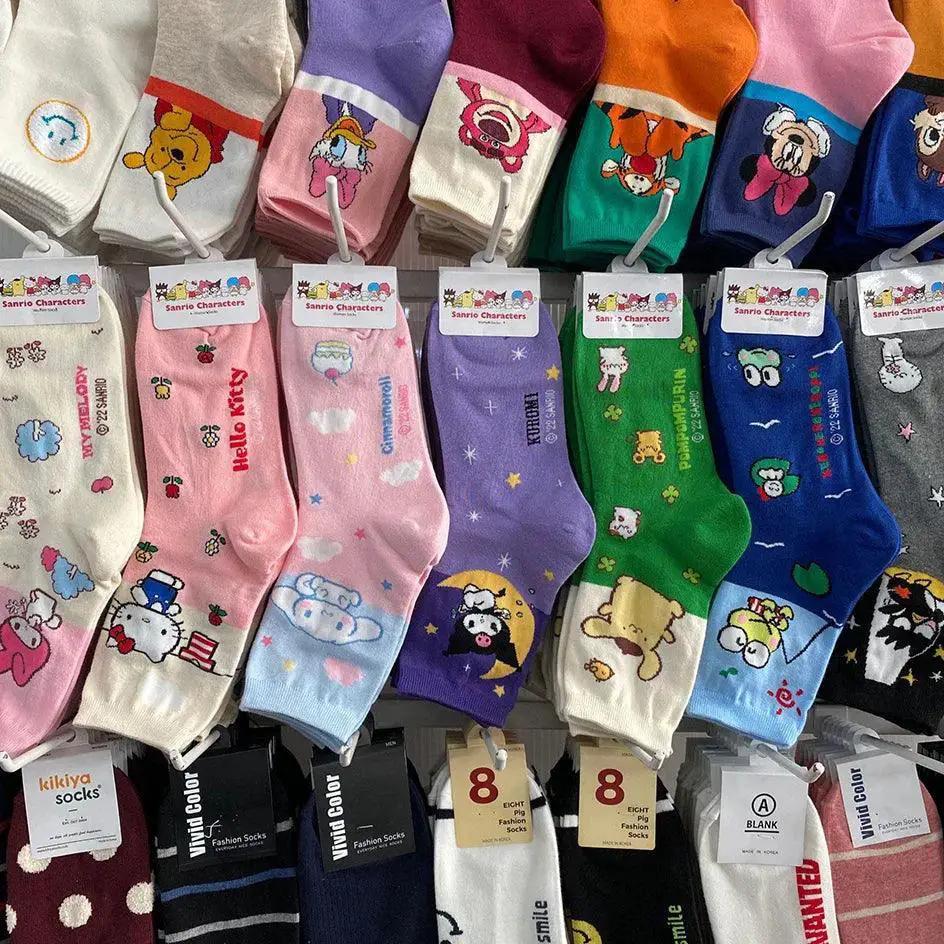 Sanrio Character Socks Cozy and Cute Stockings for Girls