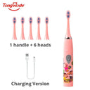 Kids Sonic Electric Toothbrush Waterproof Usb