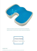 Ergonomic Memory Foam Gel Seat Cushion