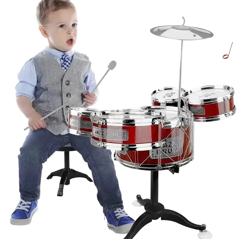 Toddler Drum Set Toy for Safe Rhythm — drum