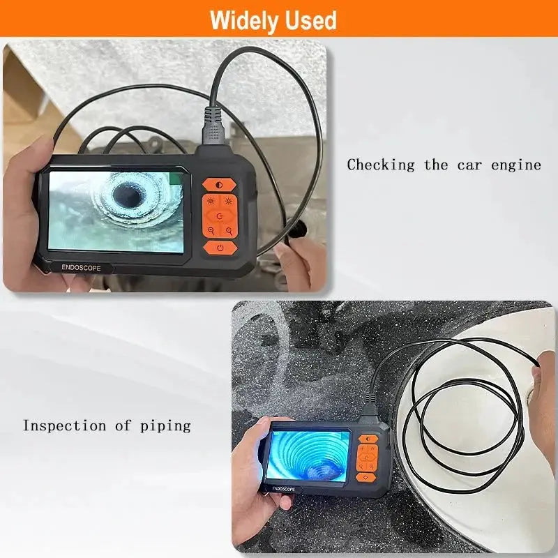 Endoscope Camera 4.3 Inch Screen HD1080P Borescope 100m Cable - stepyours.com