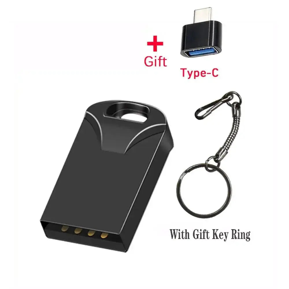 Mini Metal USB Flash Drive Reliable High Speed Storage