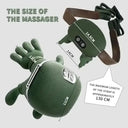 Bionic Neck and Back Massager 2-Level Heated Shiatsu Massager 4D Deep Tissue Kneading Massage Simulated Hand Massage for Pain M