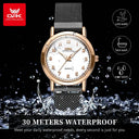 Opk Womens Stainless Steel Mesh Watch