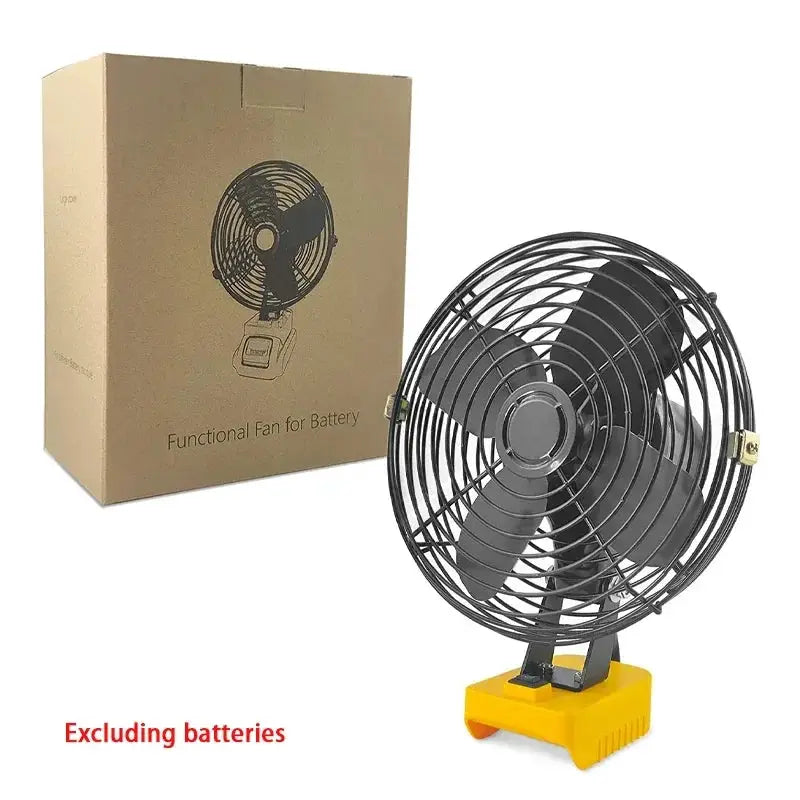 Cordless Jobsite Fan For Outdoor Work And Camping Gear