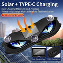 Solar Car Neon Light - Demon Eye Breathing Effect