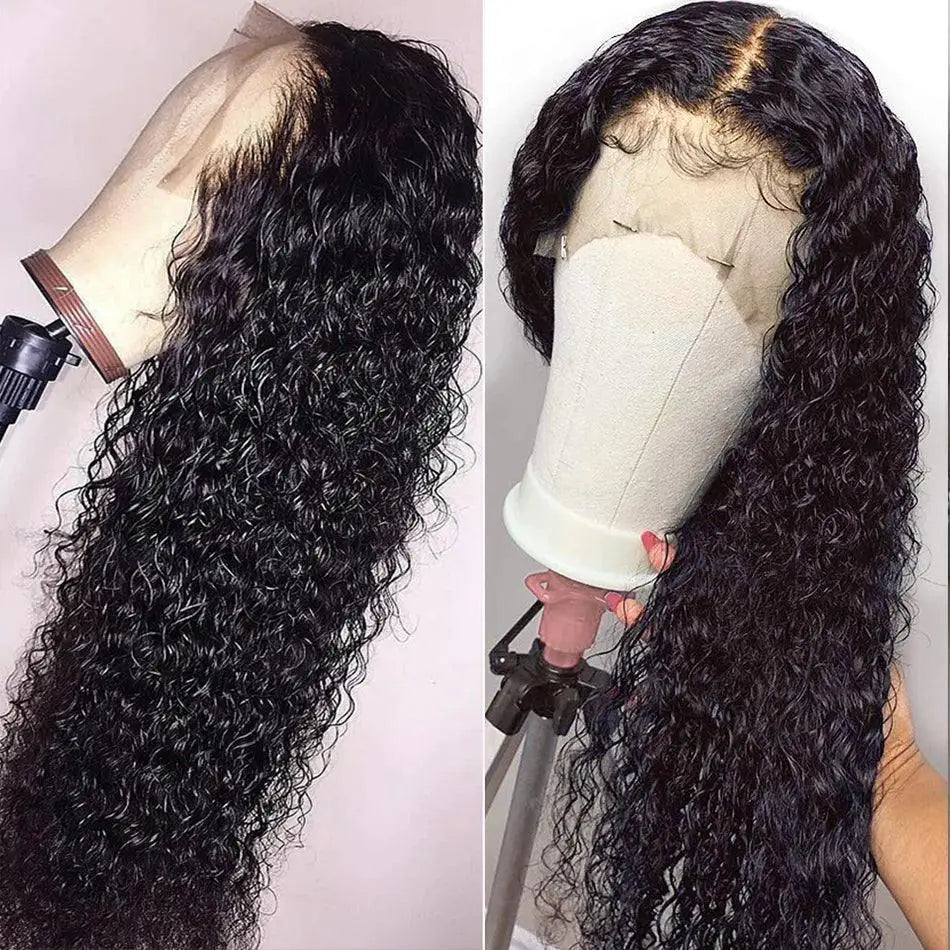 Plum Curly Brazilian Human Hair Wig Bundle For Style
