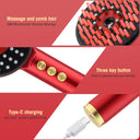 Electric Microcurrent Spray Massage Comb Hair Growth