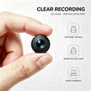 Mini WiFi Security Camera, Ultra HD tiny surveillance E10 4K