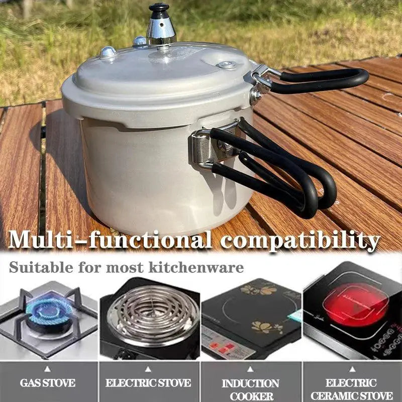 Portable Outdoor Pressure Cooker Folding Handle 2.2L