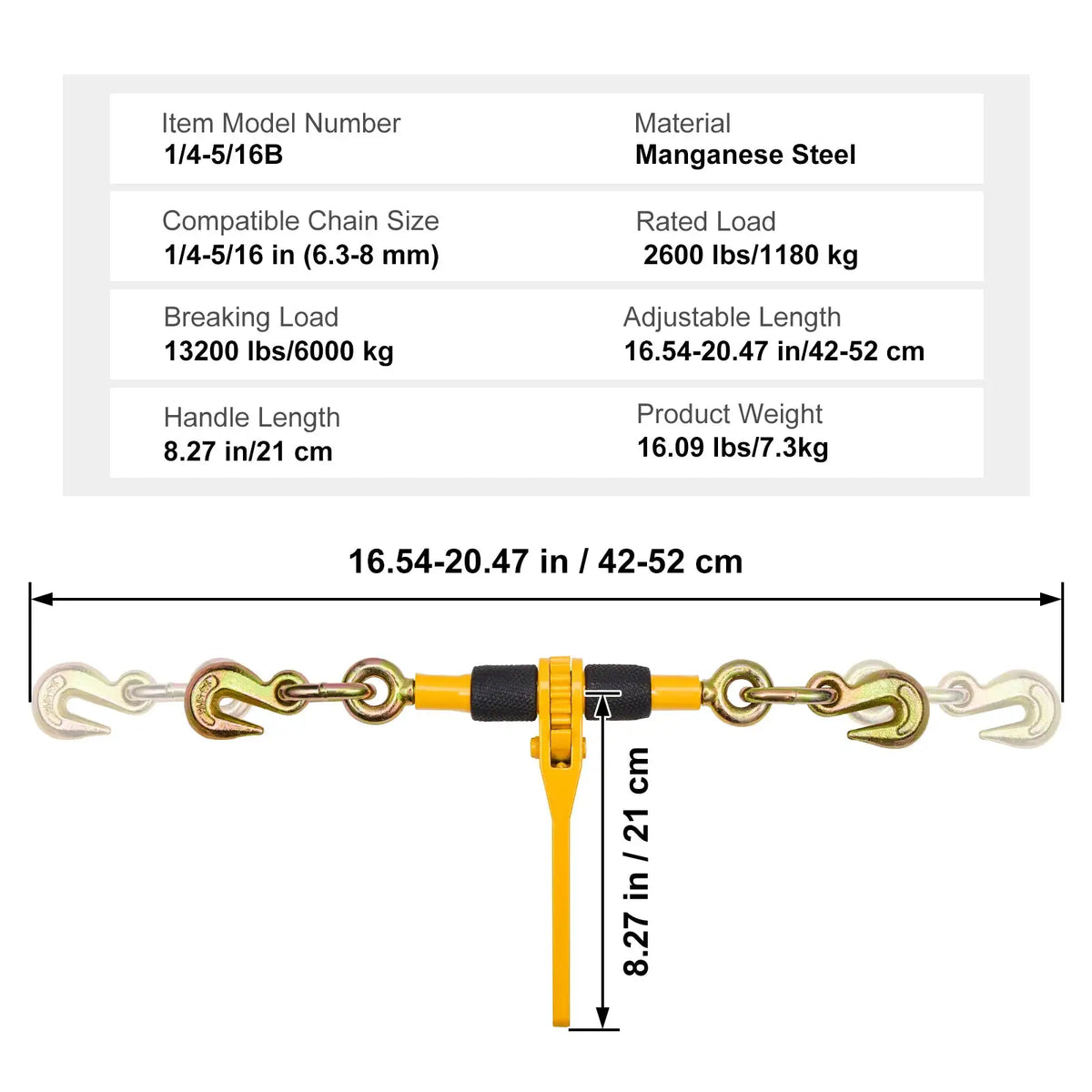 Heavy Duty Ratchet Chain Binder — product image 7