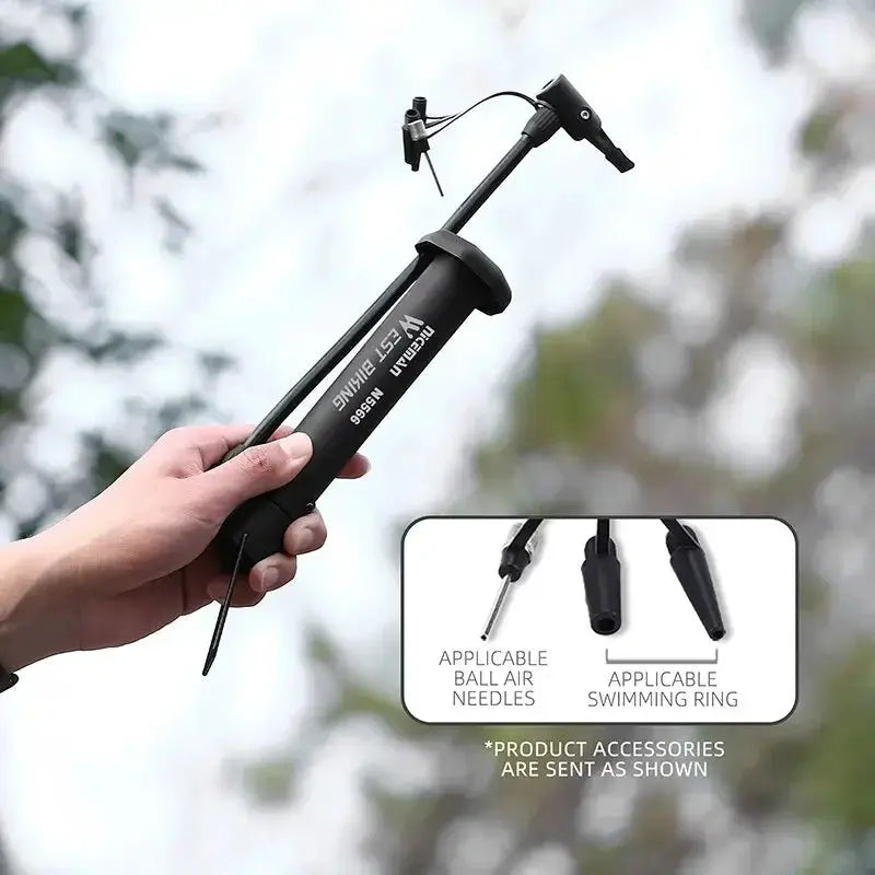 West Biking MTB Bicycle Pump 80 PSI Manual Air Pump - OurLum.com