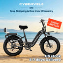 Cybervelo 1000W Fat Tire E Bike
