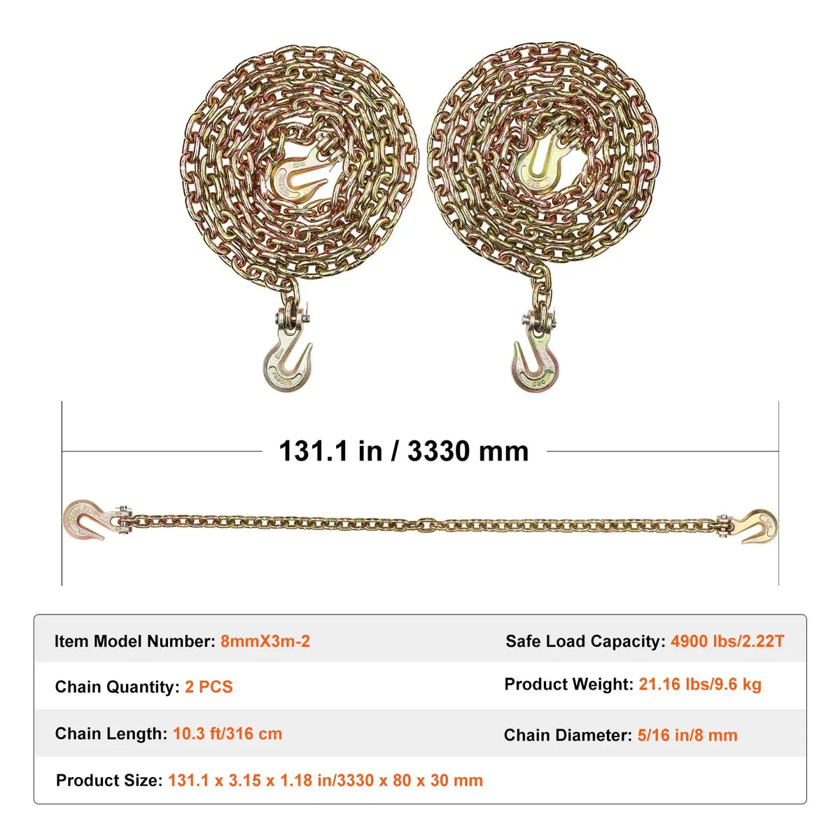 Transport Binder Chain Set — product image 7