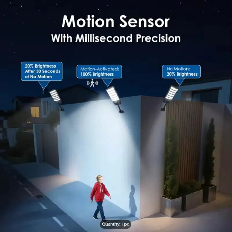 Outdoor Solar Motion Sensor Light — product view 3