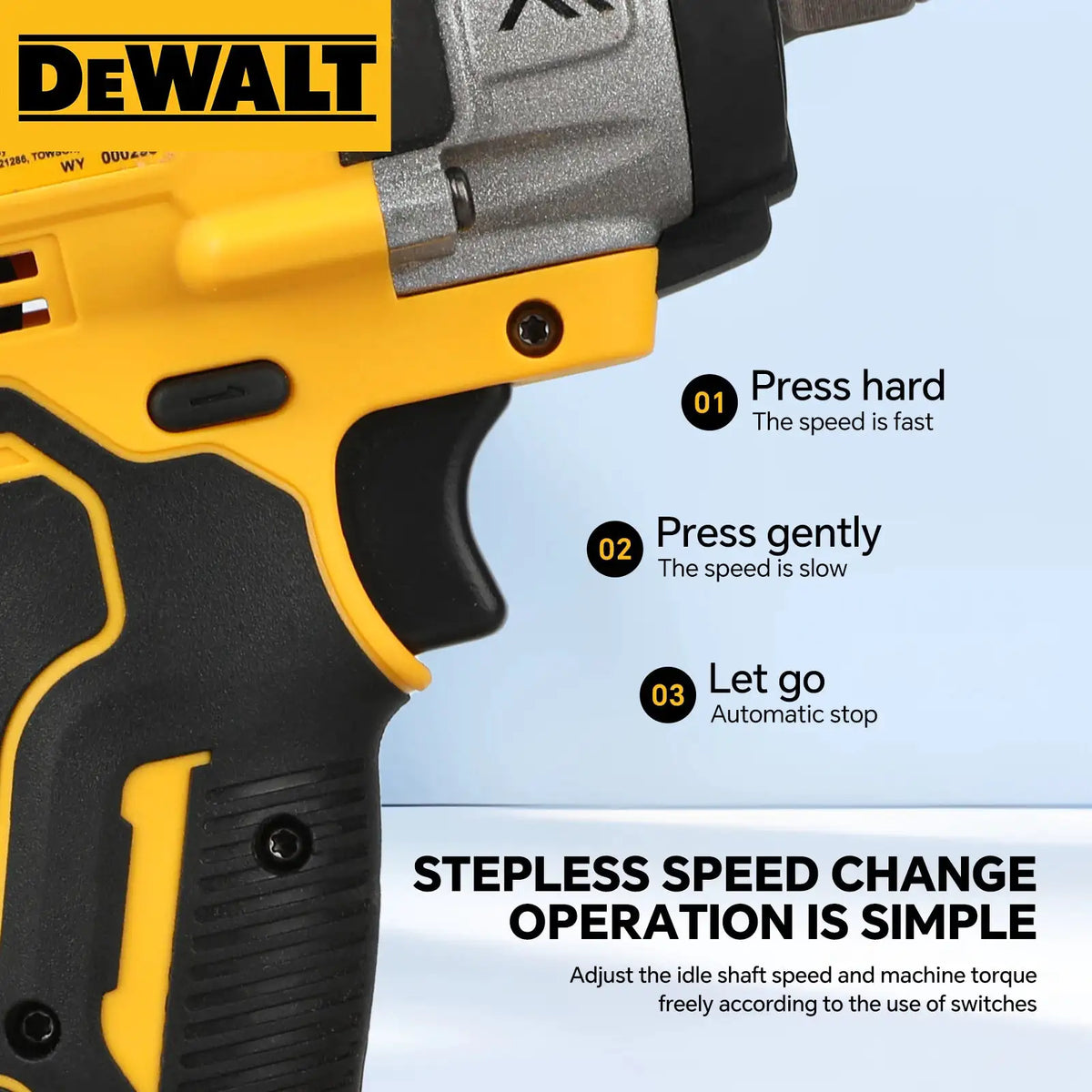 Dewalt 20V Brushless Impact Wrench Pro